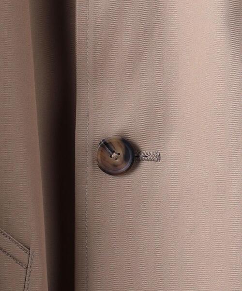 Scye(サイ)の「【別注】<SCYE(サイ)> ギャバジン トレンチ コート(トレンチコート・メンズ・ベージュ・38/36/42/40)」の9枚目の写真