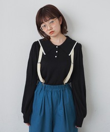 ころころボタンポロトップス