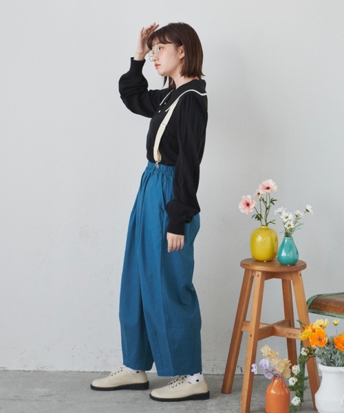 ころころボタンポロトップス