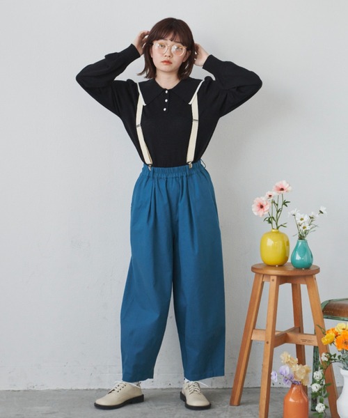 ころころボタンポロトップス