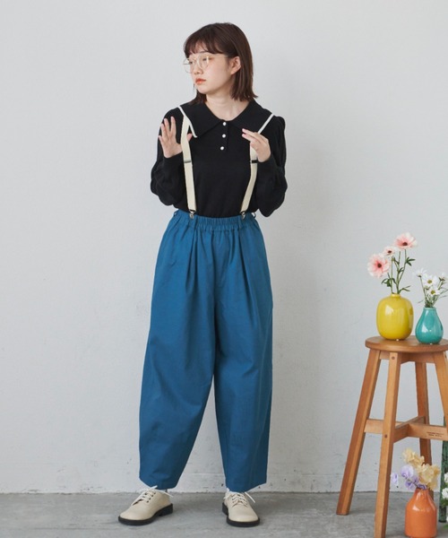 ころころボタンポロトップス