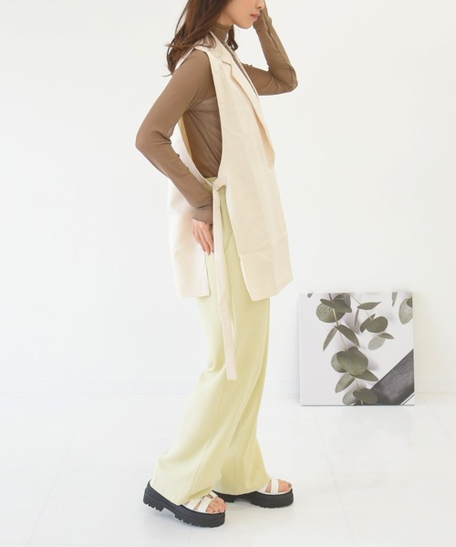 NOFALL（ノーフォール）の「厚底トラックソールグラディエーターサンダル（サンダル・レディース・ブラック/ホワイト・LL/S/L/3L/M）」の5枚目の写真