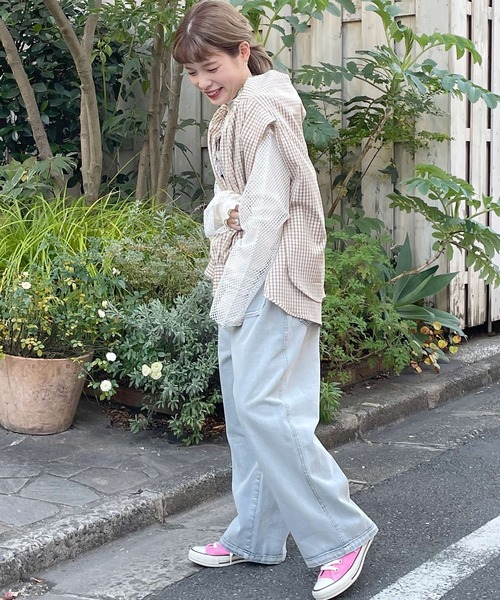 w closet（ダブルクローゼット）の「9ozデニムツイルオーバーオール