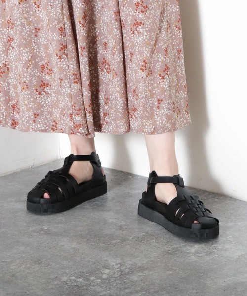 archives（アルシーヴ）の「グルカサンダル（サンダル・レディース・ブラック/アイボリー・MEDIUM/LARGE）」の9枚目の写真