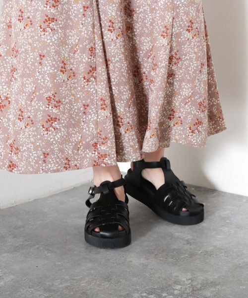 archives（アルシーヴ）の「グルカサンダル（サンダル・レディース・ブラック/アイボリー・MEDIUM/LARGE）」の10枚目の写真