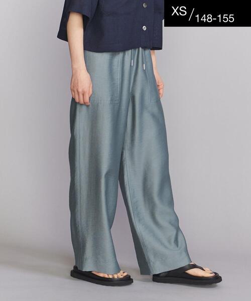 BEAUTY&YOUTH UNITED ARROWS(ビューティーアンドユースユナイテッドアローズ)の「BY ツイルパッチポケット イージーパンツ -ウォッシャブル- ∴(その他パンツ・レディース・ブラック/ピンク/コバルトブルー/ロイヤルブルー/ダークブラウン/ケリー・S/M/L/XS)」の20枚目の写真