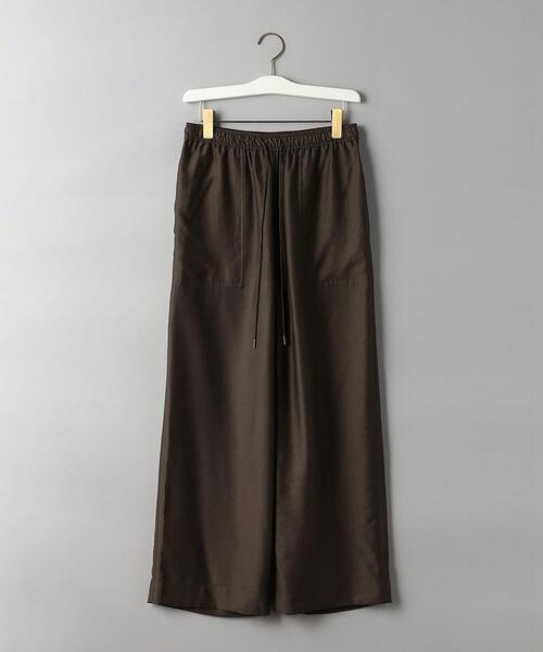 BEAUTY&YOUTH UNITED ARROWS（ビューティーアンドユースユナイテッドアローズ）の「BY ツイルパッチポケット イージーパンツ -ウォッシャブル- ∴（その他パンツ・レディース・ピンク/ロイヤルブルー/コバルトブルー/ブラック/ダークブラウン・M/L/S/XS）」の10枚目の写真