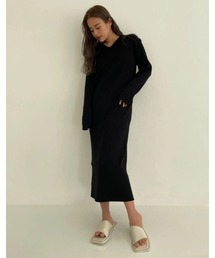 TRUNC | Multiway Rib Knit Long OP(ワンピース)