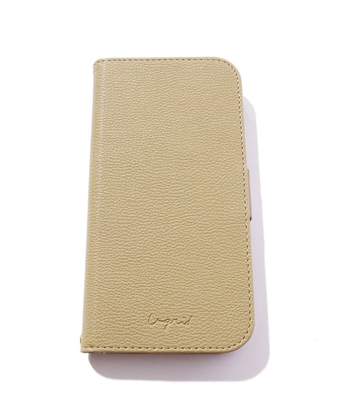 Ungrid（アングリッド）の「Ungrid/アングリッド iPhone12/12Pro 対応 アイフォンケース 手帳型 PUレザー（スマホケース/カバー・レディース・カーキ/グレイッシュブルー/ブラウン・ONE SIZE）」の2枚目の写真