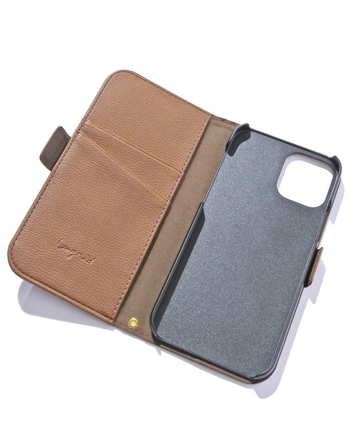 Ungrid（アングリッド）の「Ungrid/アングリッド iPhone12/12Pro 対応 アイフォンケース 手帳型 PUレザー（スマホケース/カバー・レディース・カーキ/グレイッシュブルー/ブラウン・ONE SIZE）」の19枚目の写真