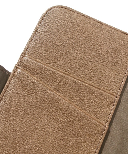 Ungrid（アングリッド）の「Ungrid/アングリッド iPhone12/12Pro 対応 アイフォンケース 手帳型 PUレザー（スマホケース/カバー・レディース・カーキ/グレイッシュブルー/ブラウン・ONE SIZE）」の13枚目の写真