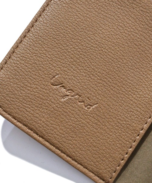 Ungrid（アングリッド）の「Ungrid/アングリッド iPhone12/12Pro 対応 アイフォンケース 手帳型 PUレザー（スマホケース/カバー・レディース・カーキ/グレイッシュブルー/ブラウン・ONE SIZE）」の7枚目の写真