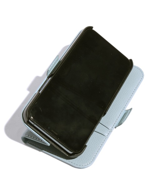 Ungrid（アングリッド）の「Ungrid/アングリッド iPhone12/12Pro 対応 アイフォンケース 手帳型 PUレザー（スマホケース/カバー・レディース・カーキ/グレイッシュブルー/ブラウン・ONE SIZE）」の14枚目の写真