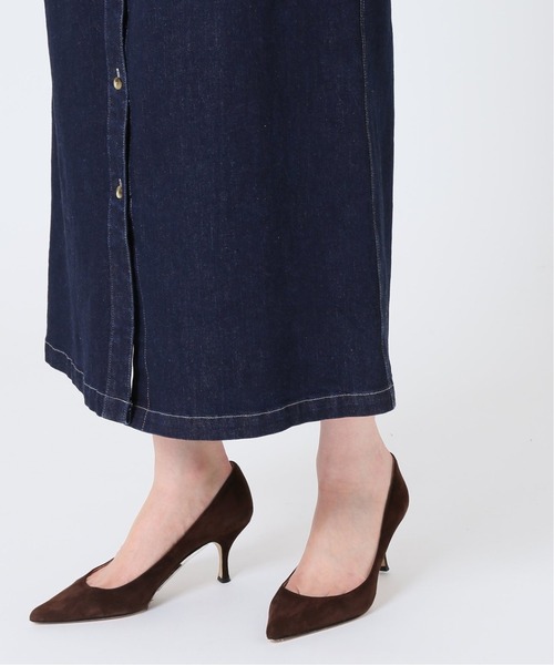 U by SPICK&SPAN(ユーバイスピックアンドスパン)の「≪追加≫デニムシャツワンピース2◆(ワンピース・レディース・ネイビー・36/38)」の7枚目の写真