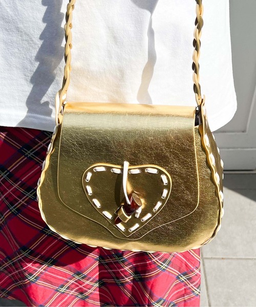 HEY! Mrs ROSE(ヘイ！ミセスローズ)メタルステッチポシェット