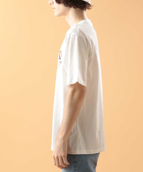 AVIREX（アヴィレックス）の「ガールズ＆ロゴ Tシャツ/GIRLS & LOGO T-SHIRT / アヴィレックス / AVIREX（Tシャツ/カットソー・メンズ・ホワイト/ブラック/ベージュ/ライトピンク/ライトグレー・MEDIUM/LARGE/X-LARGE/XX-LARGE）」の21枚目の写真