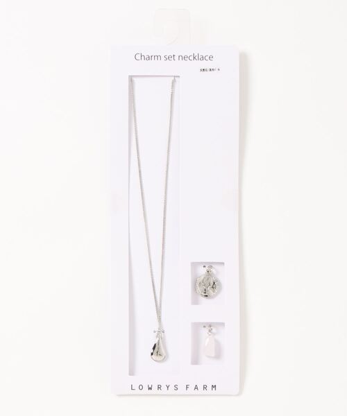 LOWRYS FARM（ローリーズファーム）の「チャームＳＥＴネックレス　273237（ネックレス・レディース・ゴールド/シルバー・FREE）」の12枚目の写真