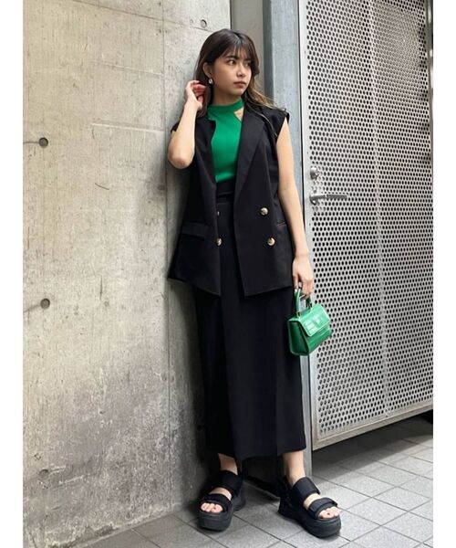 SHAKA（シャカ）の「【MURUA×SHAKA】2WAYキルトチャンキーサンダル ※限定モデル（サンダル・レディース・ブラック・23/24/25）」の12枚目の写真