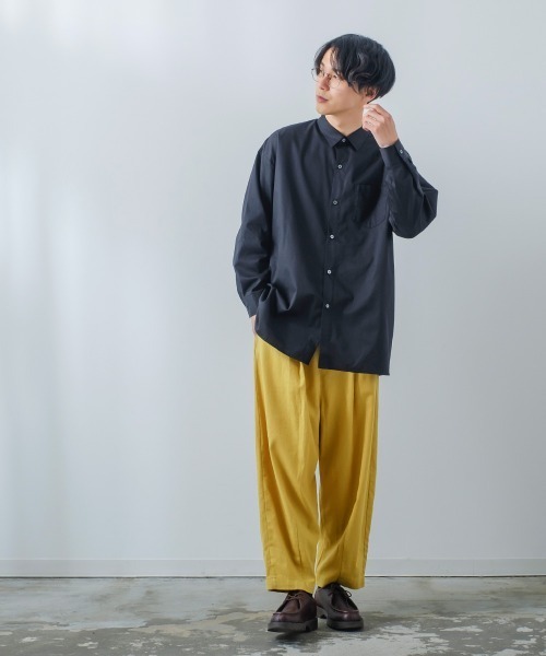 improves（インプローブス）の「綿麻 アンクル丈 バルーンシルエット ワイド イージーパンツ（その他パンツ・メンズ・ナチュラル/マスタード/ブラウン/チャコール・MEDIUM/LARGE）」の22枚目の写真