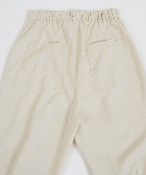 improves（インプローブス）の「綿麻 アンクル丈 バルーンシルエット ワイド イージーパンツ（その他パンツ・メンズ・ナチュラル/マスタード/ブラウン/チャコール・MEDIUM/LARGE）」の16枚目の写真