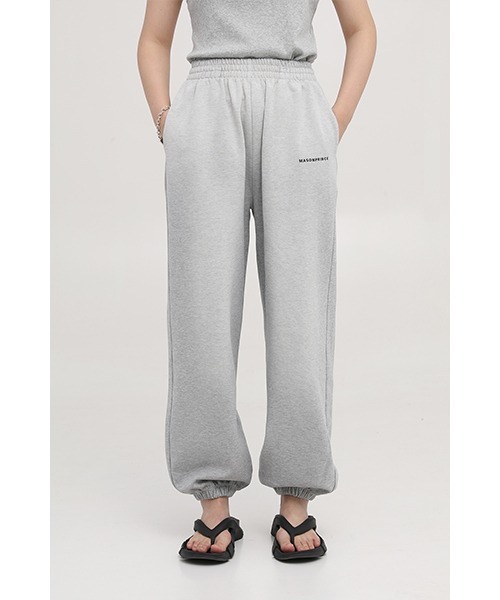 MASONPRINCE(メイソンプリンス)の「【MASONPRINCE】Vintage-like one-point logo sweatpants XXK4110(スウェットパンツ・メンズ・ブラック/グレー/ライトブルー・S/L/M)」の17枚目の写真