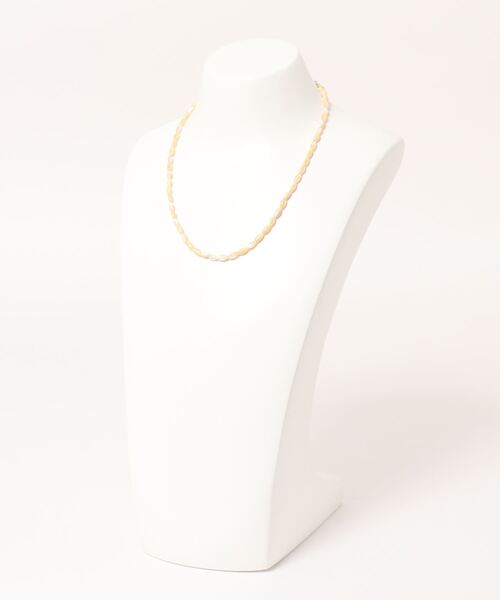 Te chichi(テチチ)の「シェルネックレス(ネックレス・レディース・ホワイト/ベージュ・フリ-)」の3枚目の写真