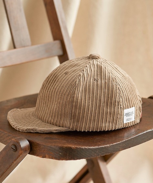 Mighty Shine(マイティシャイン)の「Corduroy 6Panel Cap(キャップ・メンズ・ブラウン/ブラック/ベージュ・FREE)」の15枚目の写真