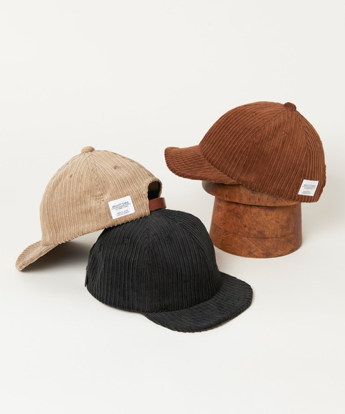 Mighty Shine(マイティシャイン)の「Corduroy 6Panel Cap(キャップ・メンズ・ブラウン/ブラック/ベージュ・FREE)」の11枚目の写真