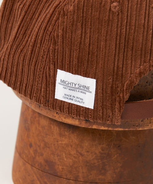 Mighty Shine(マイティシャイン)の「Corduroy 6Panel Cap(キャップ・メンズ・ブラウン/ブラック/ベージュ・FREE)」の20枚目の写真