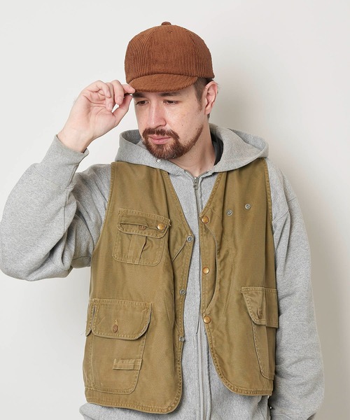 Mighty Shine(マイティシャイン)の「Corduroy 6Panel Cap(キャップ・メンズ・ブラウン/ブラック/ベージュ・FREE)」の22枚目の写真