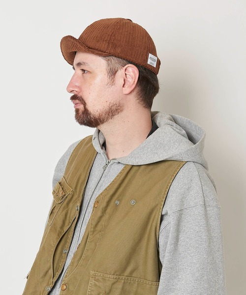 Mighty Shine(マイティシャイン)の「Corduroy 6Panel Cap(キャップ・メンズ・ブラウン/ブラック/ベージュ・FREE)」の7枚目の写真
