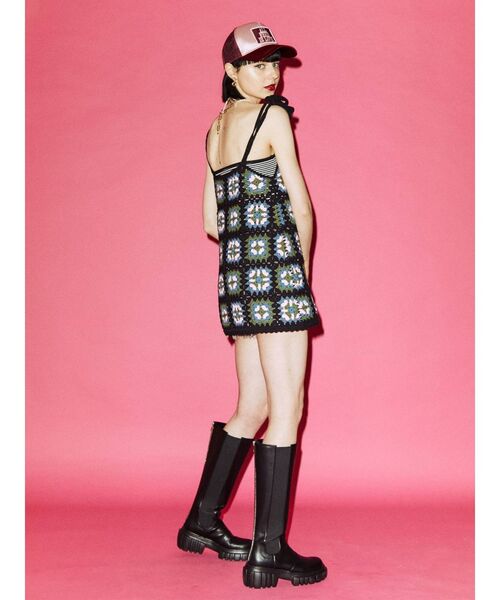 jouetie（ジュエティ）の「メッシュキャップ（キャップ・レディース・ブラック/グリーン/ボルドー・FREE）」の12枚目の写真