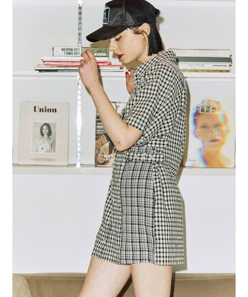 jouetie（ジュエティ）の「メッシュキャップ（キャップ・レディース・ブラック/グリーン/ボルドー・FREE）」の9枚目の写真