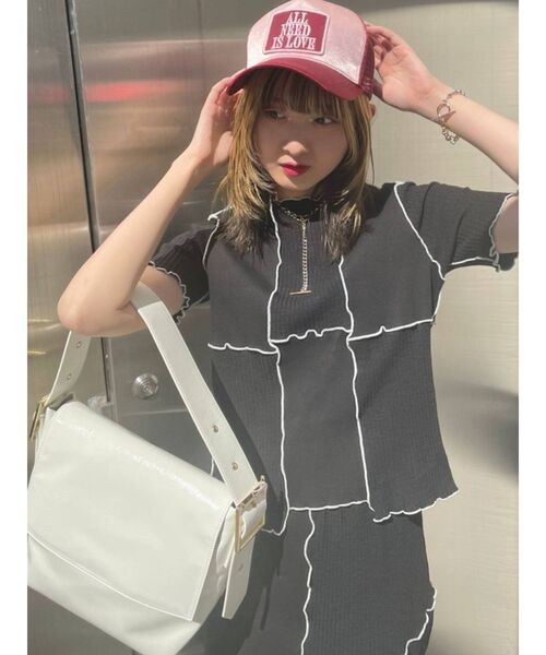 jouetie（ジュエティ）の「メッシュキャップ（キャップ・レディース・ブラック/グリーン/ボルドー・FREE）」の21枚目の写真