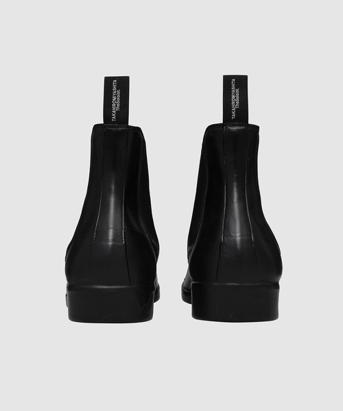 TAKAHIROMIYASHITATheSoloIst.(タカヒロミヤシタザソロイスト)の「rubber dip processing chelsea boots.(ブーツ・メンズ・ブラック・US8/US9)」の4枚目の写真