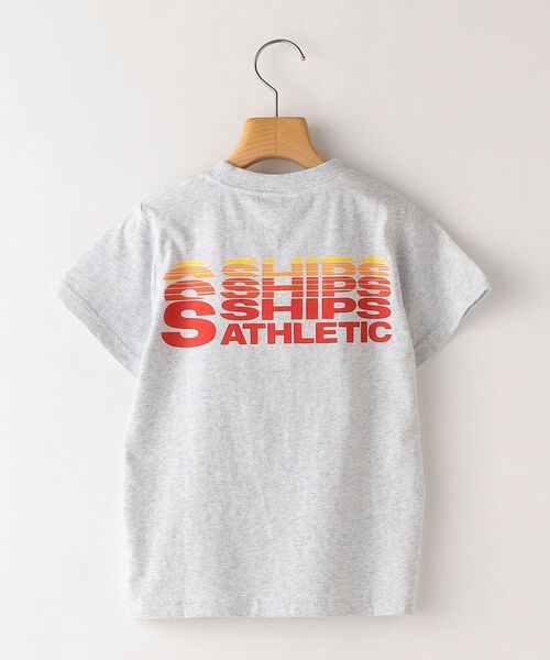 Russell Athletic(ラッセルアスレティック)の「【SHIPS KIDS別注】RUSSELL ATHLETIC:モーション ロゴ TEE(100~160cm)(Tシャツ/カットソー・キッズ・ライトグリーン/グレー/オレンジ・120/130/S/145/110/M/160/100)」の14枚目の写真