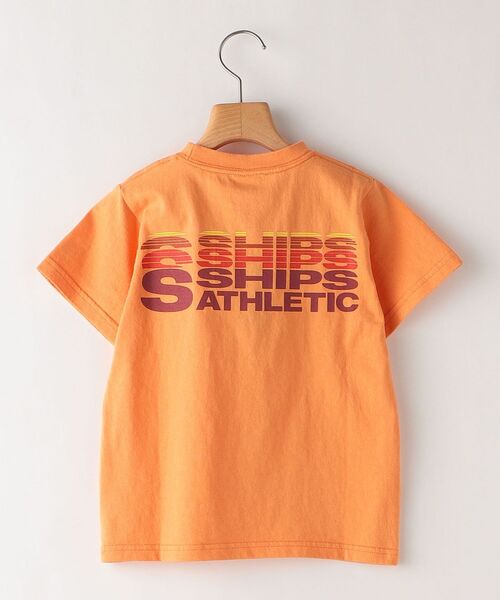 Russell Athletic(ラッセルアスレティック)の「【SHIPS KIDS別注】RUSSELL ATHLETIC:モーション ロゴ TEE(100~160cm)(Tシャツ/カットソー・キッズ・ライトグリーン/グレー/オレンジ・120/130/S/145/110/M/160/100)」の15枚目の写真