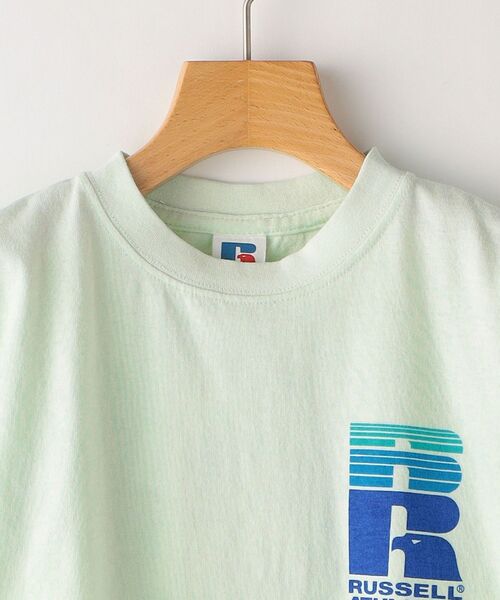 Russell Athletic(ラッセルアスレティック)の「【SHIPS KIDS別注】RUSSELL ATHLETIC:モーション ロゴ TEE(100~160cm)(Tシャツ/カットソー・キッズ・ライトグリーン/グレー/オレンジ・120/130/S/145/110/M/160/100)」の17枚目の写真