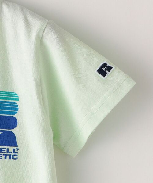 Russell Athletic(ラッセルアスレティック)の「【SHIPS KIDS別注】RUSSELL ATHLETIC:モーション ロゴ TEE(100~160cm)(Tシャツ/カットソー・キッズ・ライトグリーン/グレー/オレンジ・120/130/S/145/110/M/160/100)」の18枚目の写真
