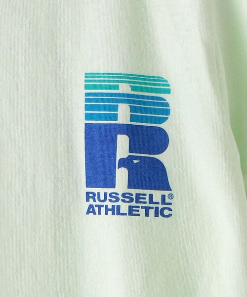 Russell Athletic(ラッセルアスレティック)の「【SHIPS KIDS別注】RUSSELL ATHLETIC:モーション ロゴ TEE(100~160cm)(Tシャツ/カットソー・キッズ・ライトグリーン/グレー/オレンジ・120/130/S/145/110/M/160/100)」の20枚目の写真