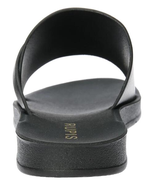 Green　Parks（グリーンパークス）の「フラットサンダル（サンダル・レディース・ブラック/アイボリー・S/M/L/XL）」の3枚目の写真