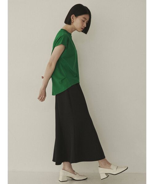 COTORICA（コトリカ）の「裾タックノースリプルオーバー（Tシャツ/カットソー・レディース・オフホワイト/ブラック/ピンク/グリーン・FREE）」の10枚目の写真