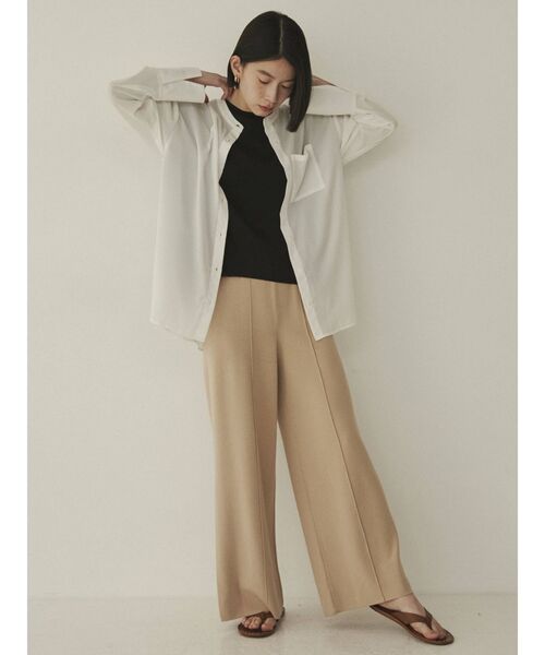 COTORICA（コトリカ）の「裾タックノースリプルオーバー（Tシャツ/カットソー・レディース・オフホワイト/ブラック/ピンク/グリーン・FREE）」の14枚目の写真