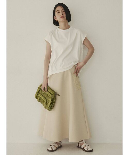 COTORICA（コトリカ）の「裾タックノースリプルオーバー（Tシャツ/カットソー・レディース・オフホワイト/ブラック/ピンク/グリーン・FREE）」の16枚目の写真