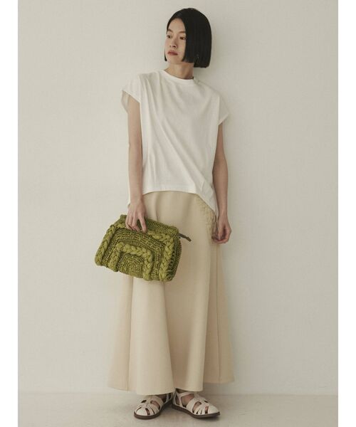 COTORICA（コトリカ）の「裾タックノースリプルオーバー（Tシャツ/カットソー・レディース・オフホワイト/ブラック/ピンク/グリーン・FREE）」の18枚目の写真