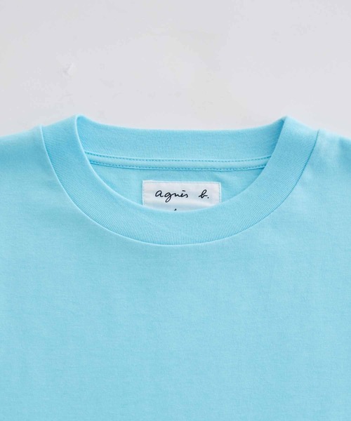 agnes b.(アニエスベー)の「【agnes b. pour ADAM ET ROPE'】T-SHIRTS(Tシャツ/カットソー・メンズ・ホワイト/ブラック/ピンク/ターコイズブルー/グリーン・L/XL)」の16枚目の写真