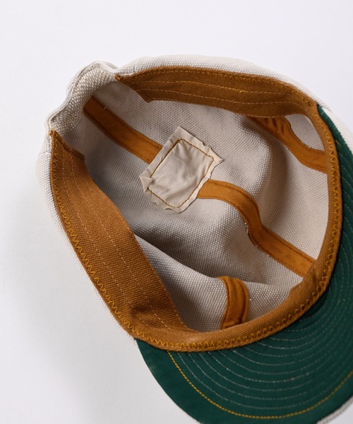45R（フォーティファイブアール）の「4号帆布のヨットキャップ（キャップ・レディース・オフホワイト・SMALL/MEDIUM）」の7枚目の写真