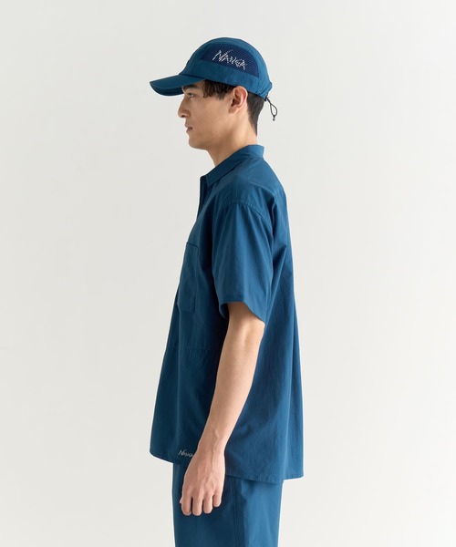 NANGA（ナンガ）の「DotAir COMFY S/S SHIRT/ドットエア コンフィー ショートスリーブシャツ（シャツ/ブラウス・メンズ・サンドベージュ/オリーブ/ブラック/グレー/ベージュ/ブラウン/マスタード/ブラック系その他/ブルー/プラム・XL/S/M/L）」の18枚目の写真
