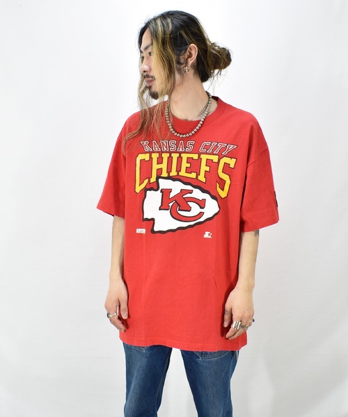Kc カンザスシティ・チーフス フード付きアウター Kc カンザスシティ・チーフス フード付きアウター