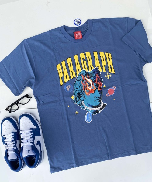 Paragraph(パラグラフ)の「PARAGRAPH / パラグラフ 半袖 Tシャツ 22SS Logo T-shirt(Tシャツ/カットソー・メンズ・ネイビー/ホワイト/ピンク/イエロー/チャコールグレー/グリーン/ホワイト系その他/グレー系その他/グレー系その他2/グレー系・フリー/FREE)」の8枚目の写真